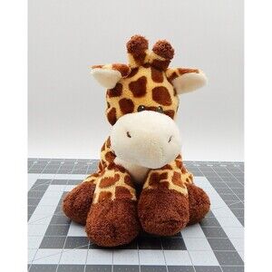 Ty Pluffies Tylux Giraffe Beanbag Terry Plush Stuffed Animal 2006